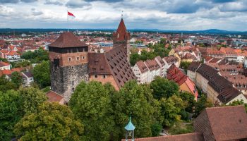 Kaiserburg,Nürnberg,Photographed,In,Nuremberg,,Germany.,Picture,Made,In,2009.